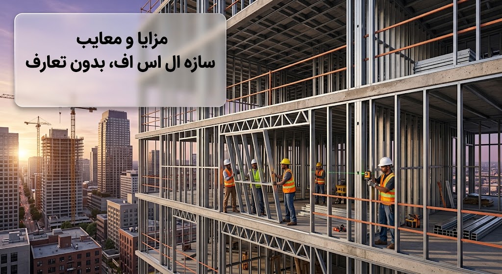 مزایا ومعایب سازه ال اس اف