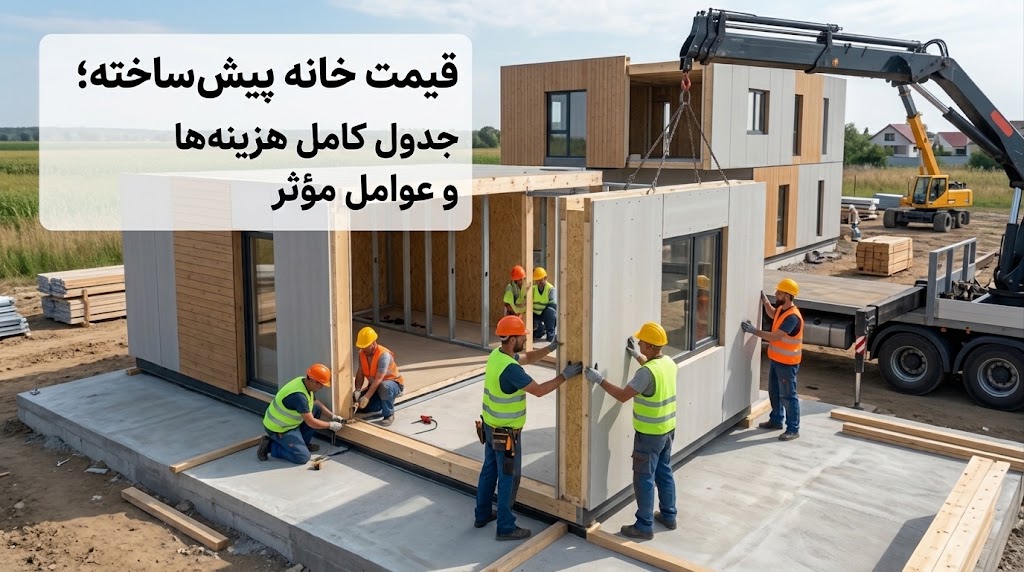 قیمت خانه پیش ساخته