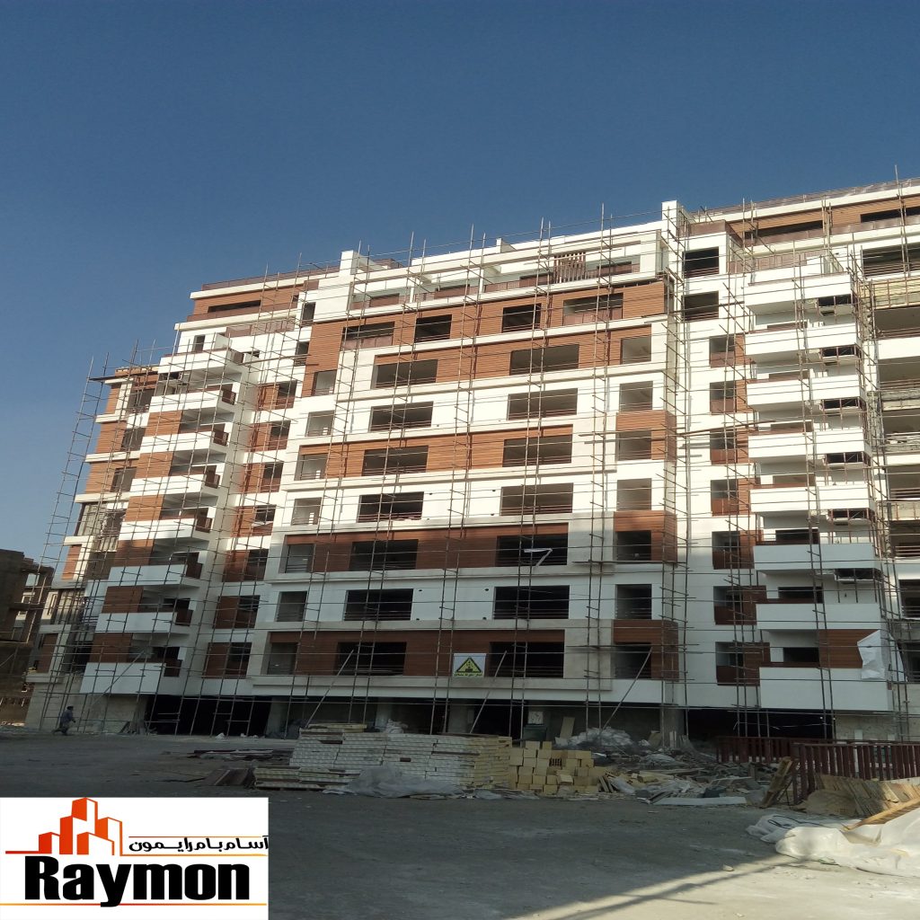 پروژه نمای طرح چوب و ساده فایبر سمنت